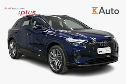 sininen Audi Q4 e-tron 2024 kuva 1.