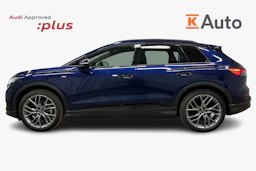 sininen Audi Q4 e-tron 2024 kuva 5.