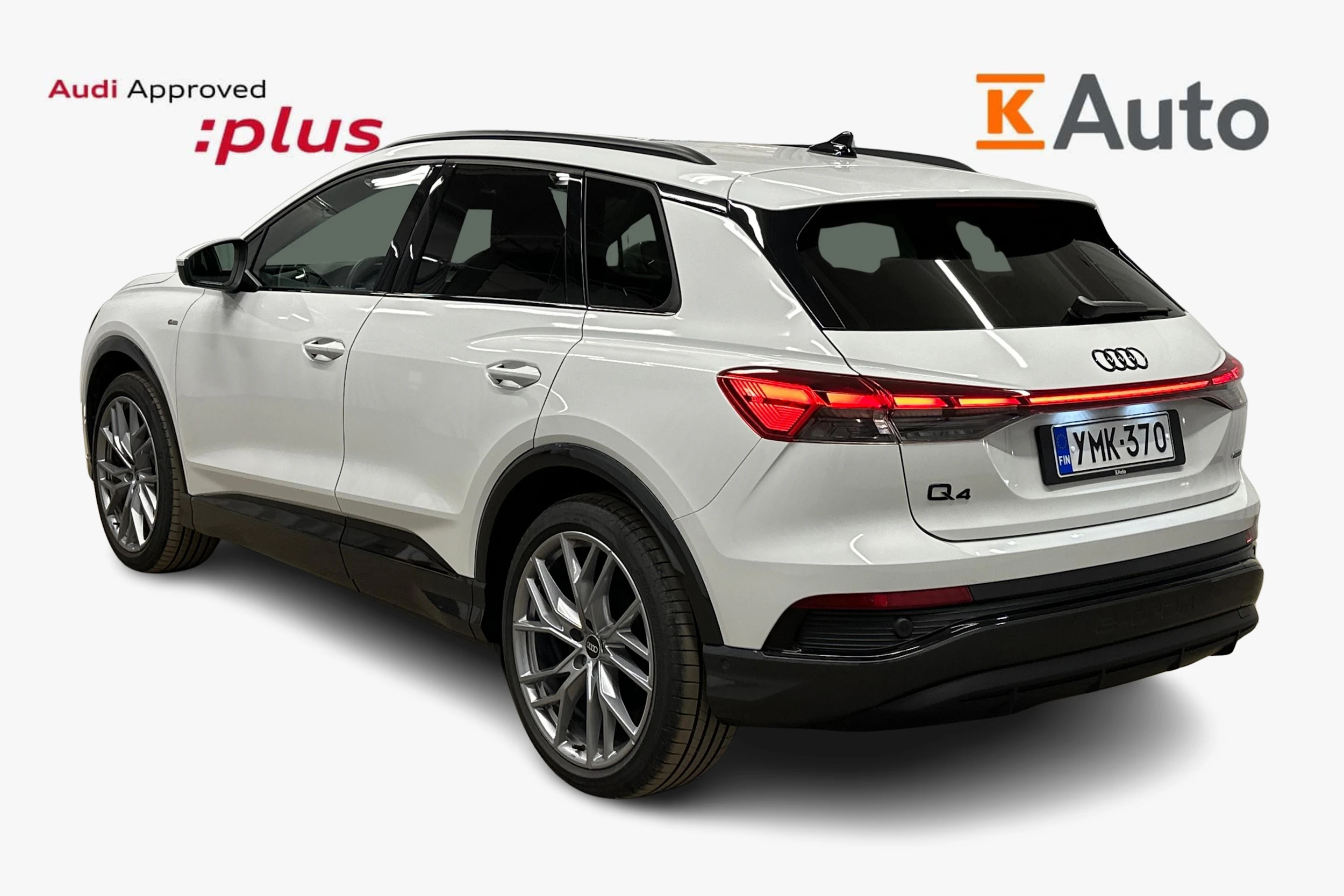 valkoinen Audi Q4 e-tron 2024 kuva 2.