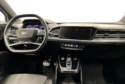 valkoinen Audi Q4 e-tron 2024 kuva 7.