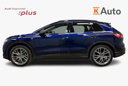 sininen Audi Q4 e-tron 2024 kuva 5.
