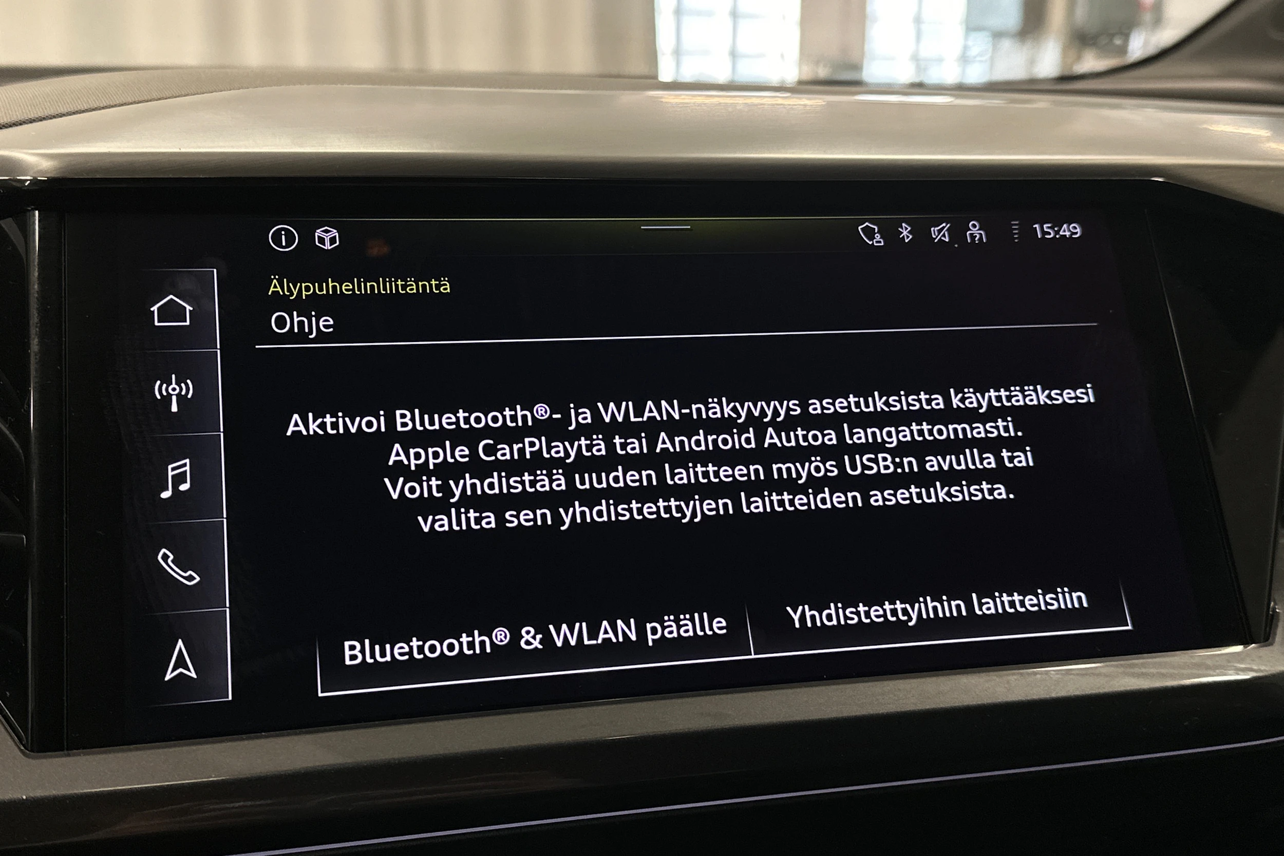 valkoinen Audi Q4 e-tron 2024 kuva 20.