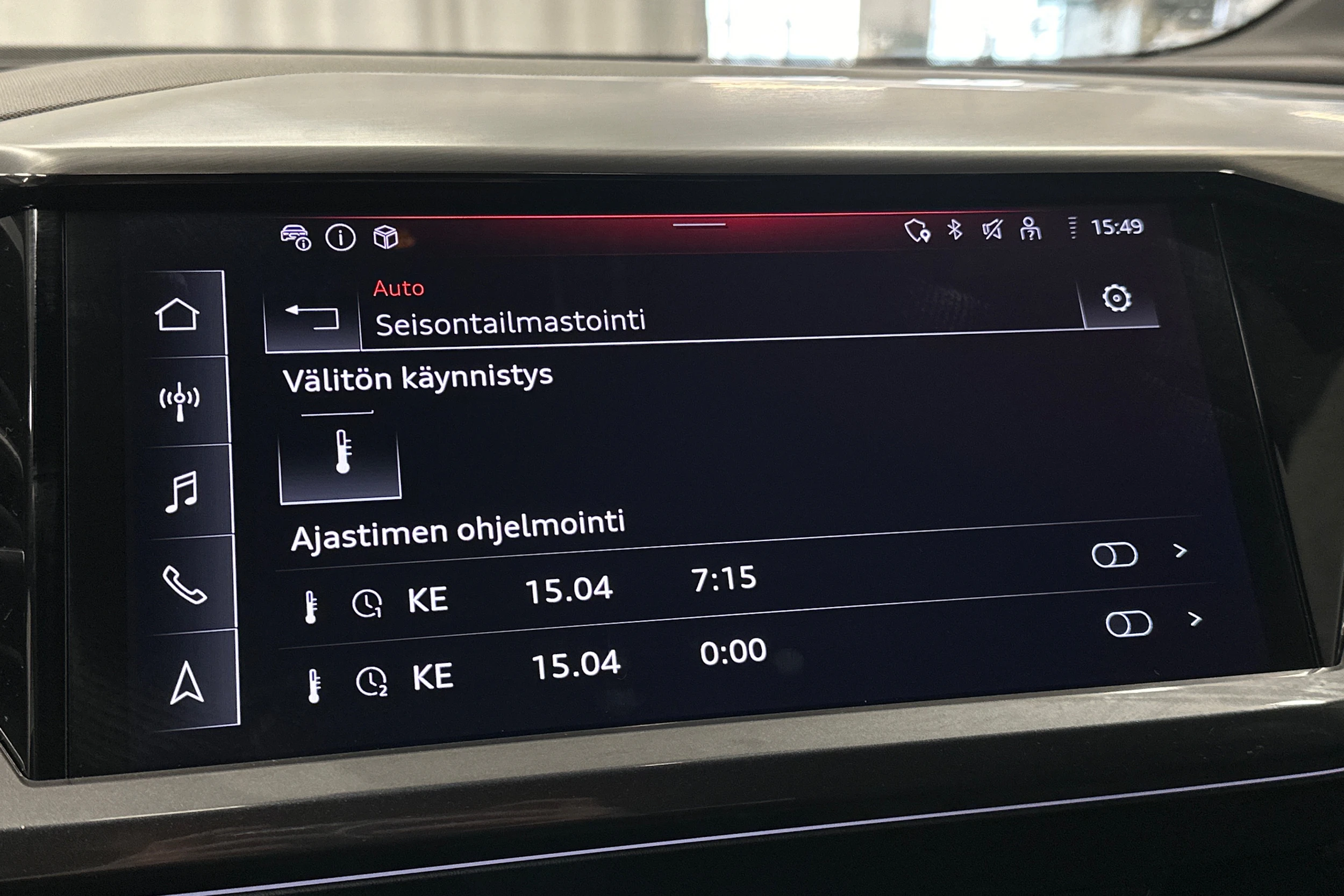 valkoinen Audi Q4 e-tron 2024 kuva 21.