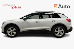 valkoinen Audi Q4 e-tron 2024 kuva 5.