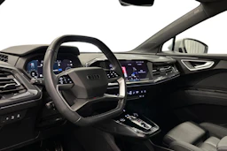 valkoinen Audi Q4 e-tron 2024 kuva 6.