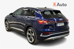 sininen Audi Q4 e-tron 2024 kuva 3.