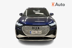 sininen Audi Q4 e-tron 2024 kuva 5.
