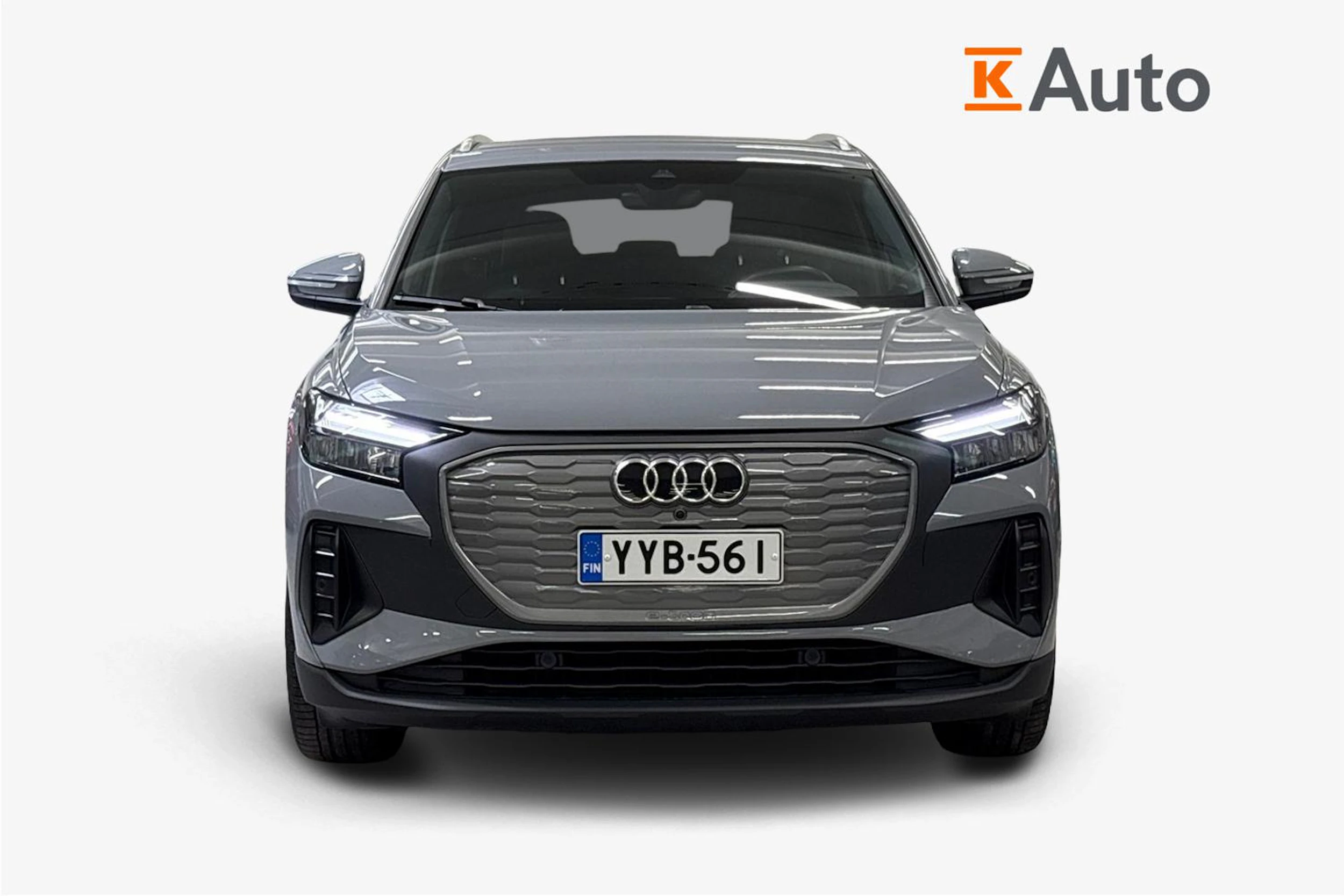 harmaa Audi Q4 e-tron 2024 kuva 4.