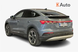 Sininen Audi Q4 e-tron 2024 kuva 2.