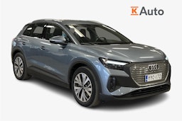 sininen Audi Q4 e-tron 2024 kuva 1.