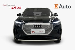 musta Audi Q4 e-tron 2024 kuva 5.