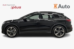 musta Audi Q4 e-tron 2024 kuva 6.