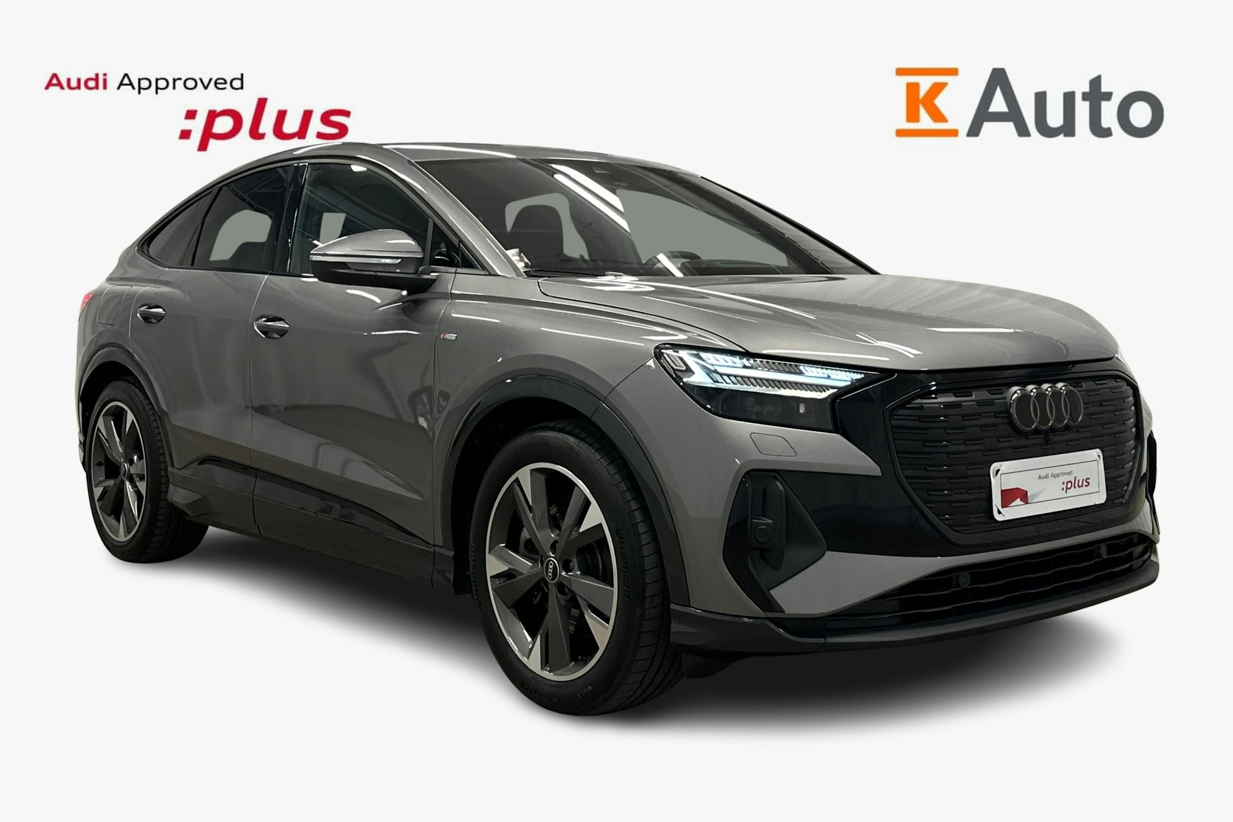 harmaa Audi Q4 e-tron 2024 kuva 1.