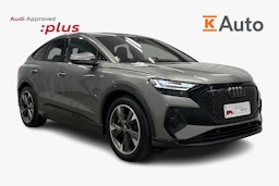 harmaa Audi Q4 e-tron 2024 kuva 1.