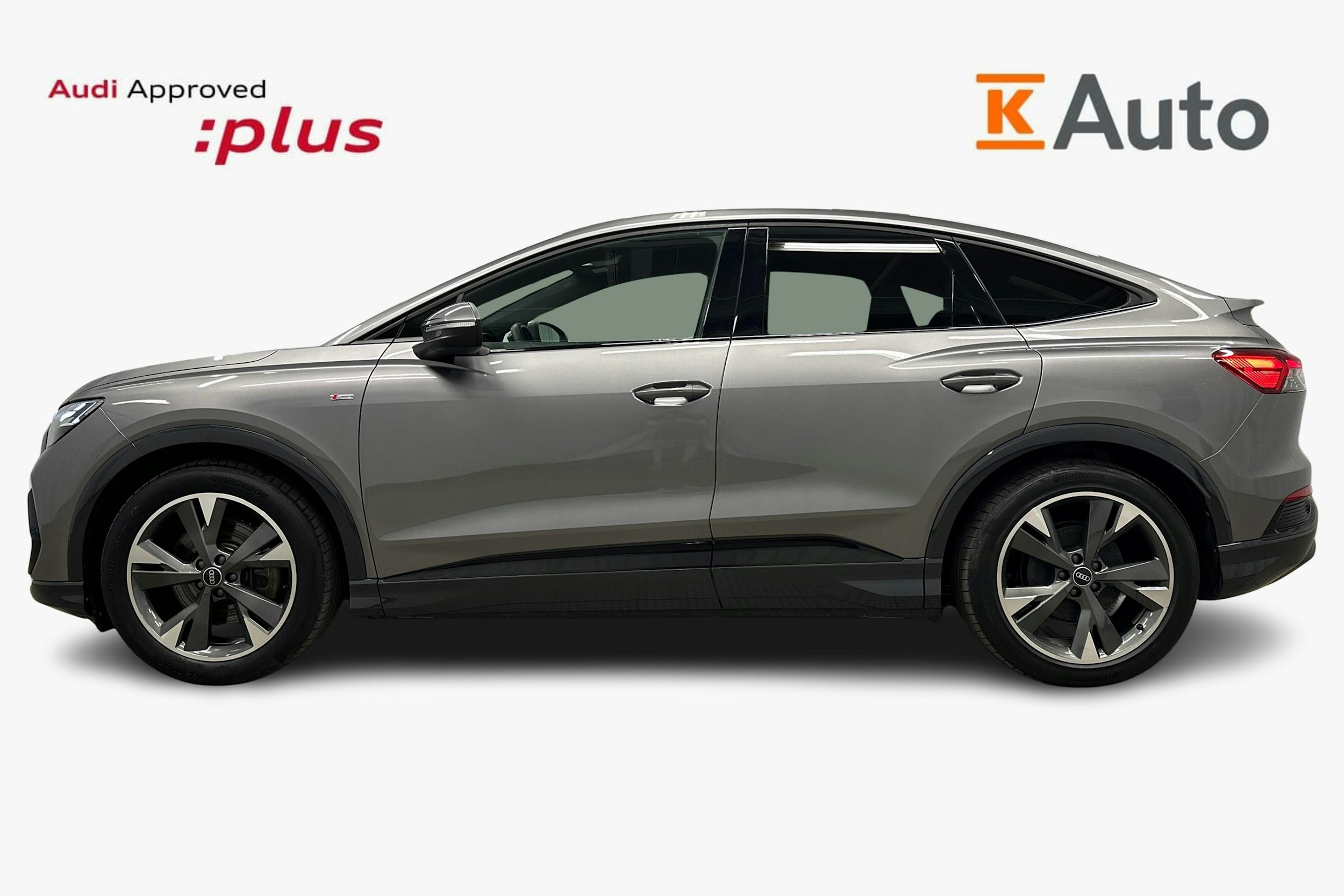 harmaa Audi Q4 e-tron 2024 kuva 6.