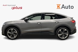 harmaa Audi Q4 e-tron 2024 kuva 6.