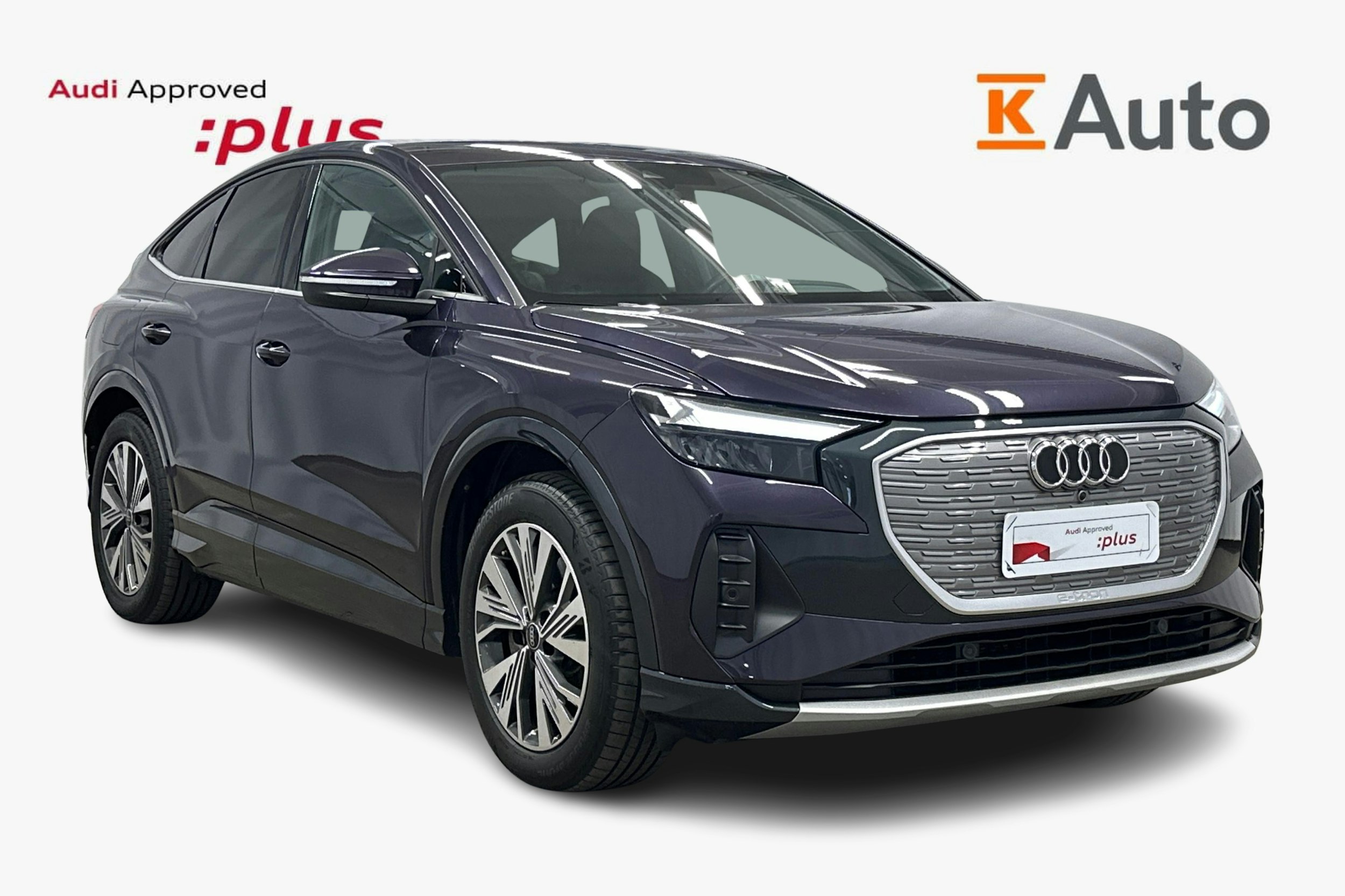 violetti Audi Q4 e-tron 2024 kuva 1.