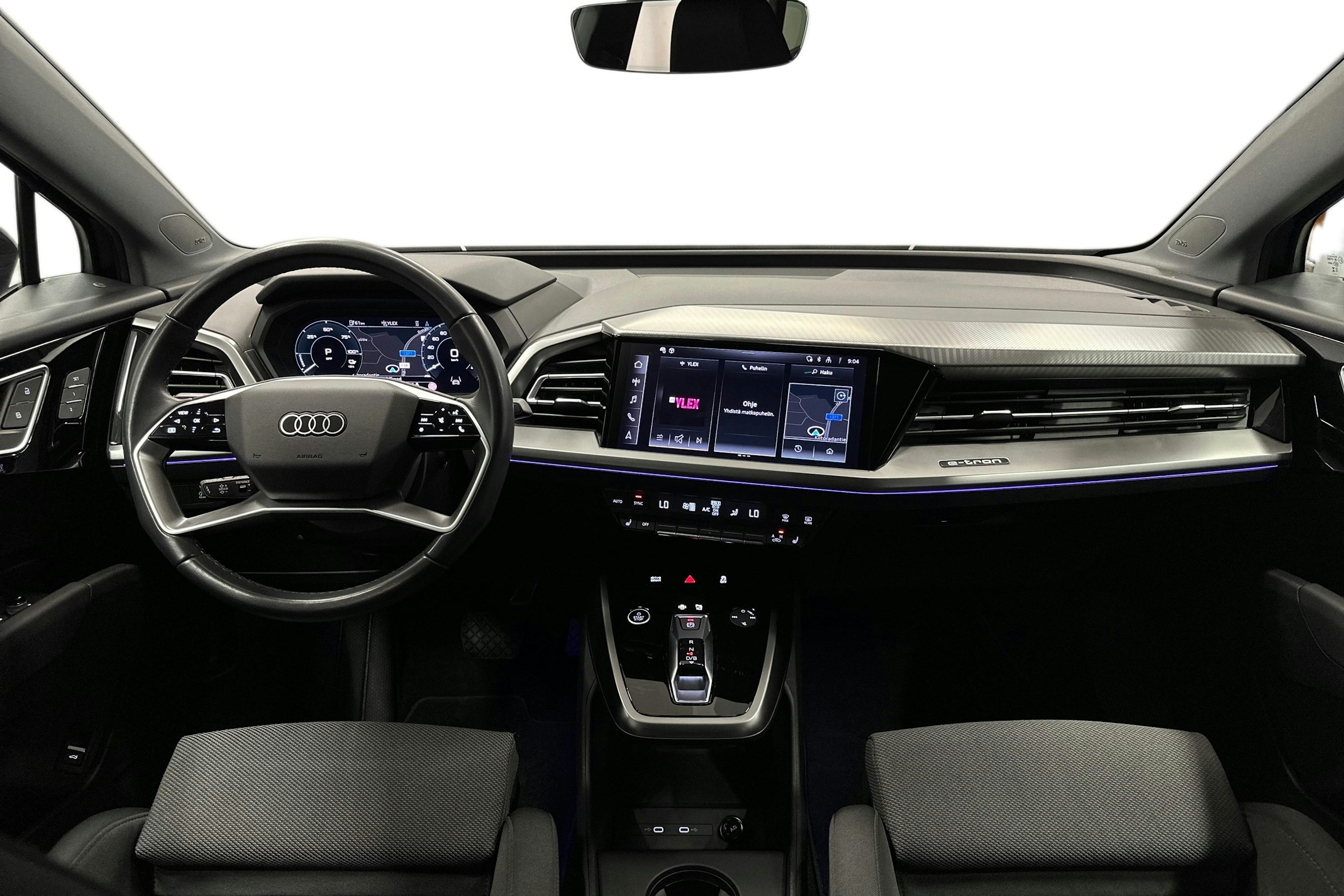 violetti Audi Q4 e-tron 2024 kuva 9.