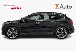 musta Audi Q4 e-tron 2024 kuva 6.