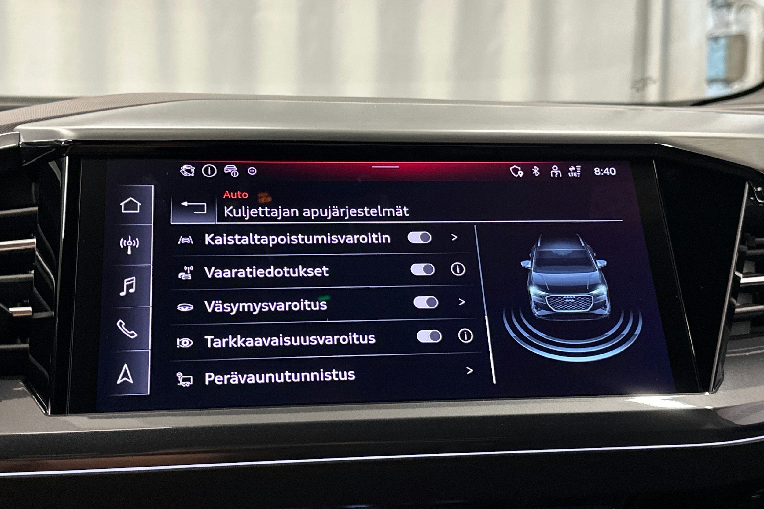 musta Audi Q4 e-tron 2024 kuva 32.