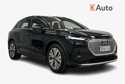 musta Audi Q4 e-tron 2024 kuva 1.
