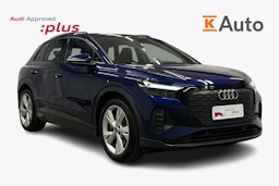 sininen Audi Q4 e-tron 2024 kuva 1.