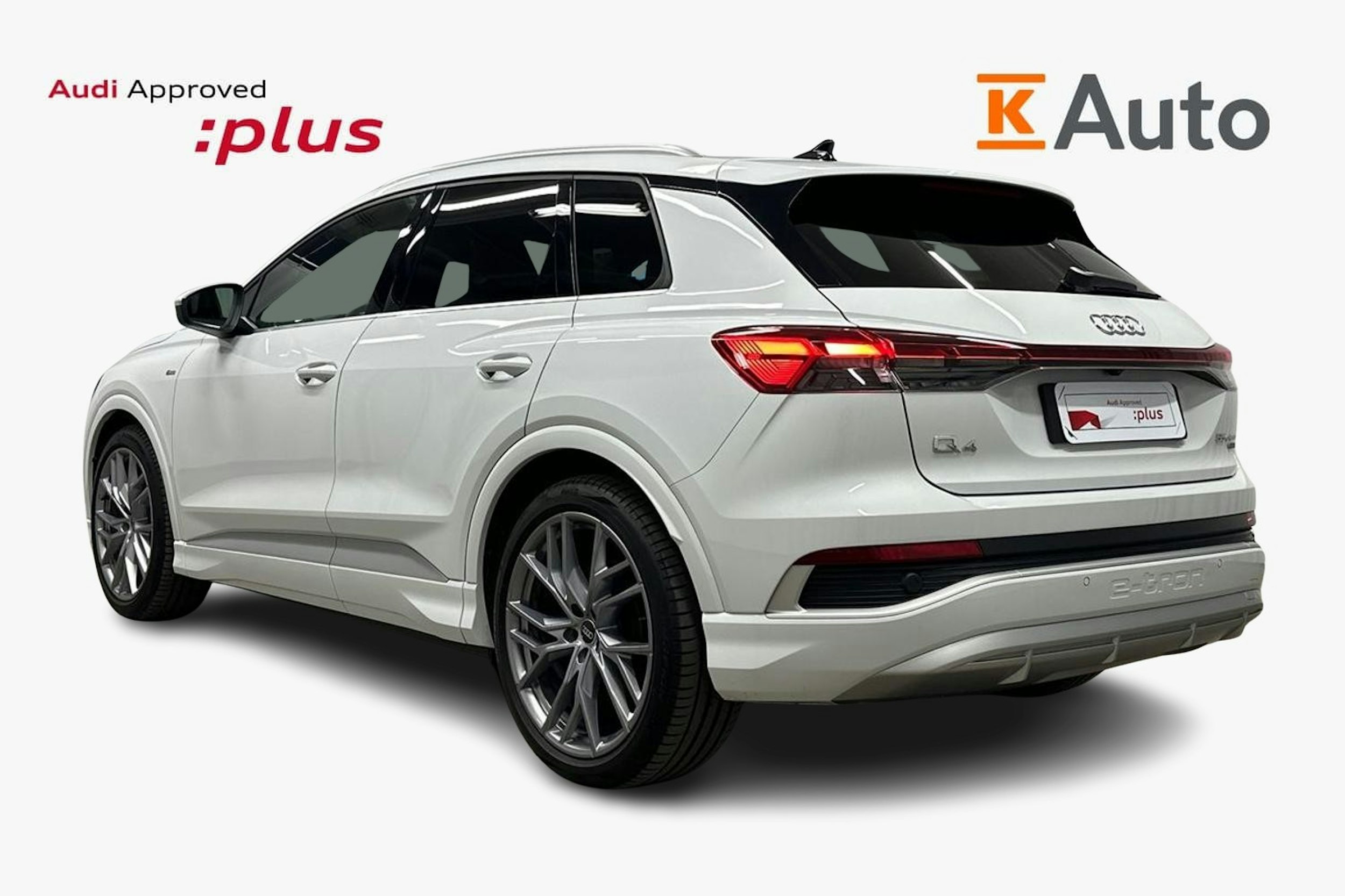 valkoinen Audi Q4 e-tron 2024 kuva 2.
