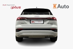 valkoinen Audi Q4 e-tron 2024 kuva 3.