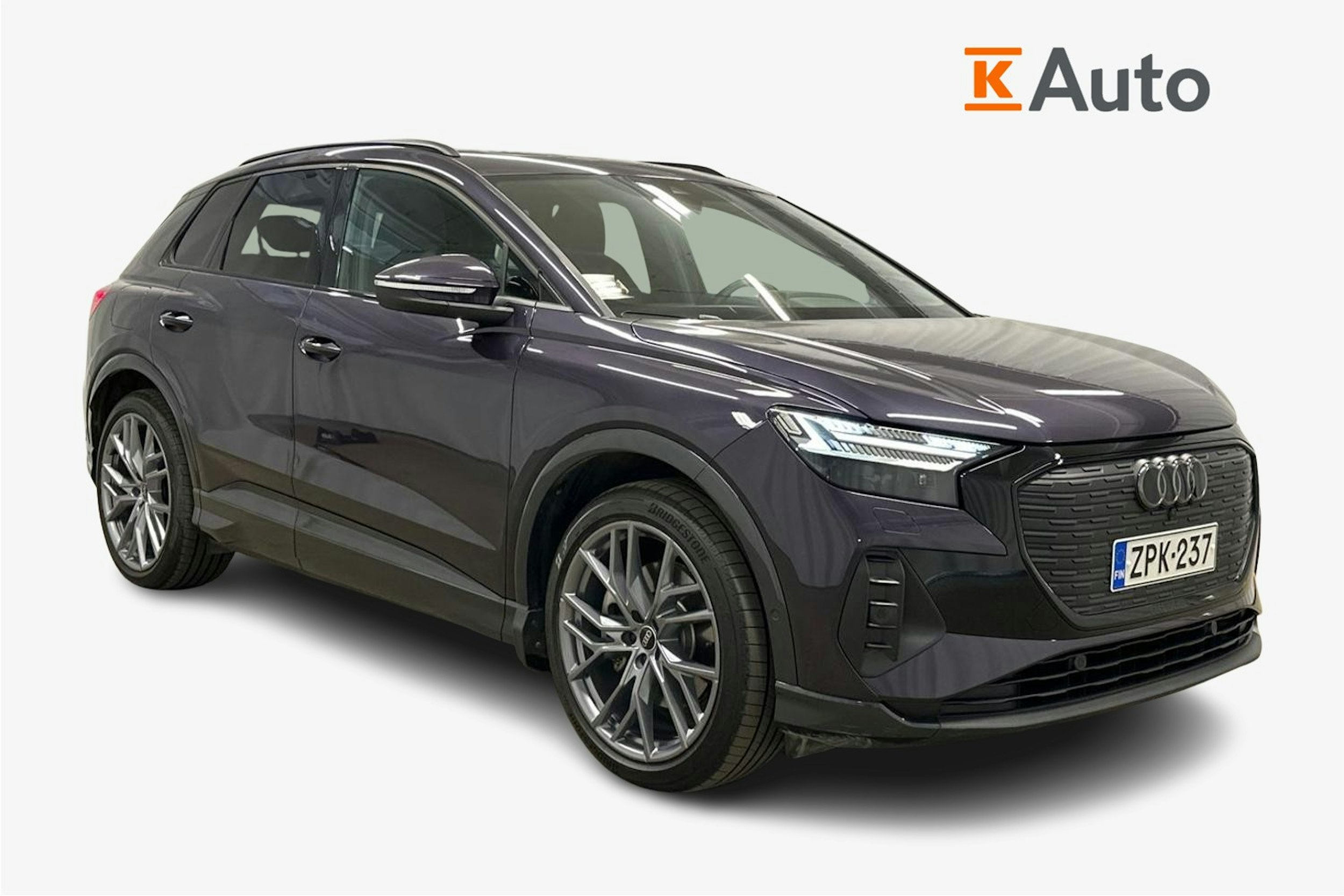 violetti Audi Q4 e-tron 2024 kuva 1.