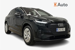 musta Audi Q4 e-tron 2024 kuva 1.