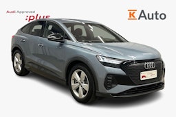 sininen Audi Q4 e-tron 2024 kuva 1.
