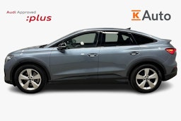 sininen Audi Q4 e-tron 2024 kuva 6.