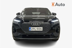musta Audi Q4 e-tron 2024 kuva 5.