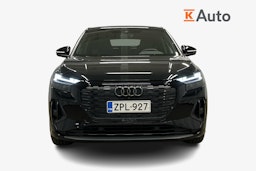 musta Audi Q4 e-tron 2024 kuva 4.