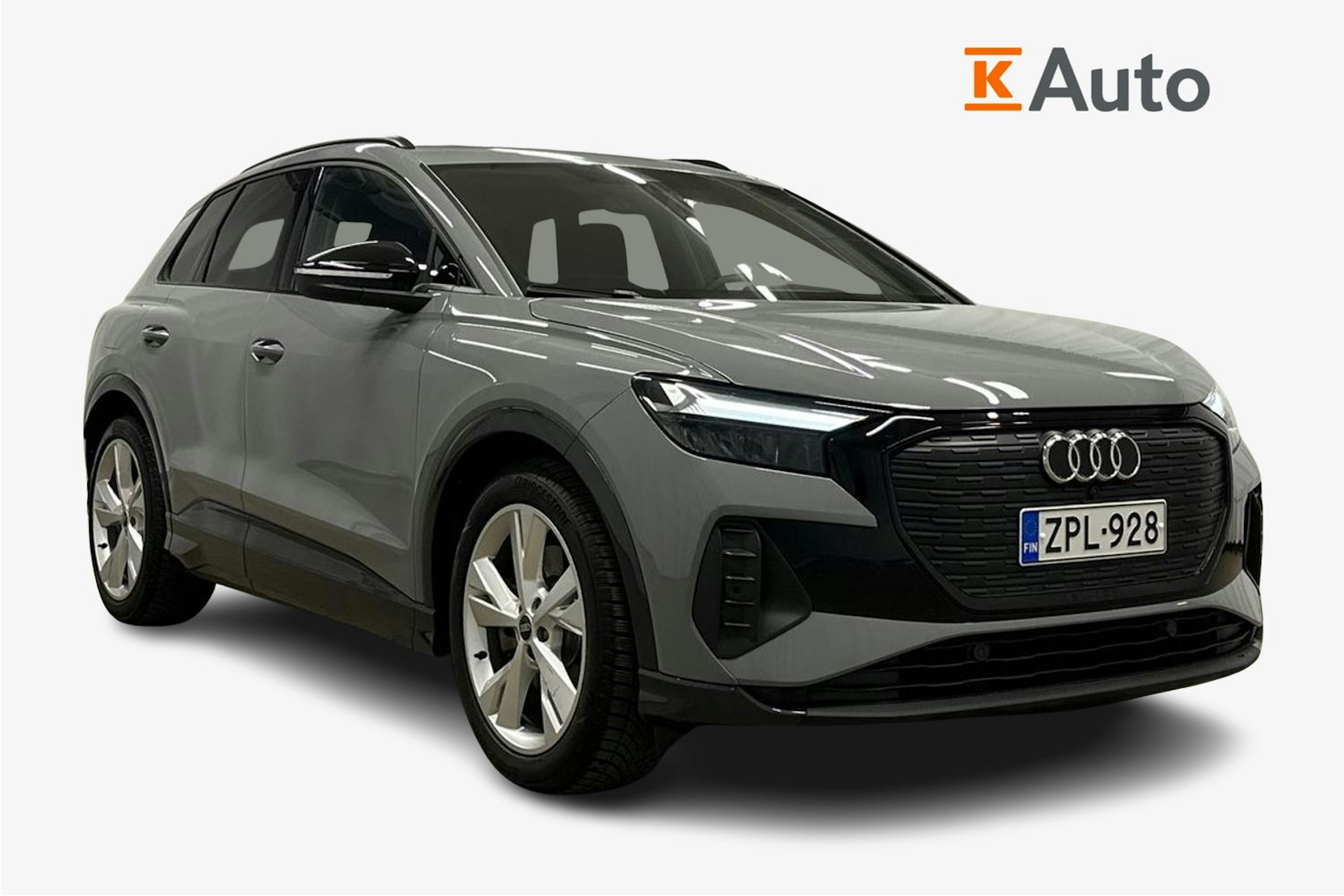 harmaa Audi Q4 e-tron 2024 kuva 1.