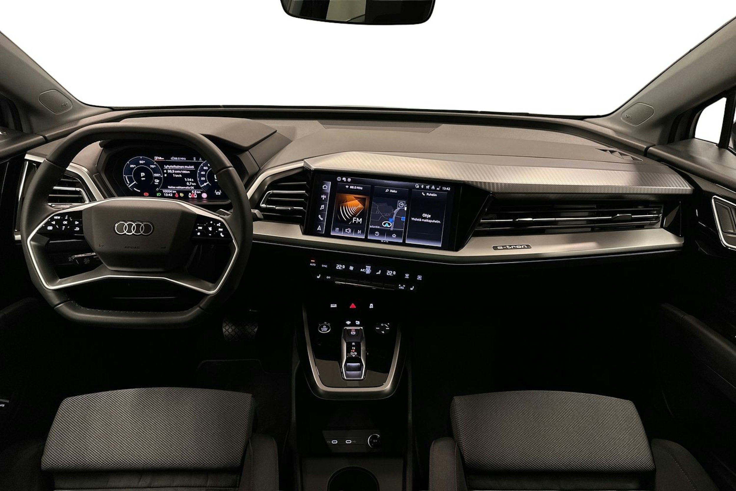 harmaa Audi Q4 e-tron 2024 kuva 9.