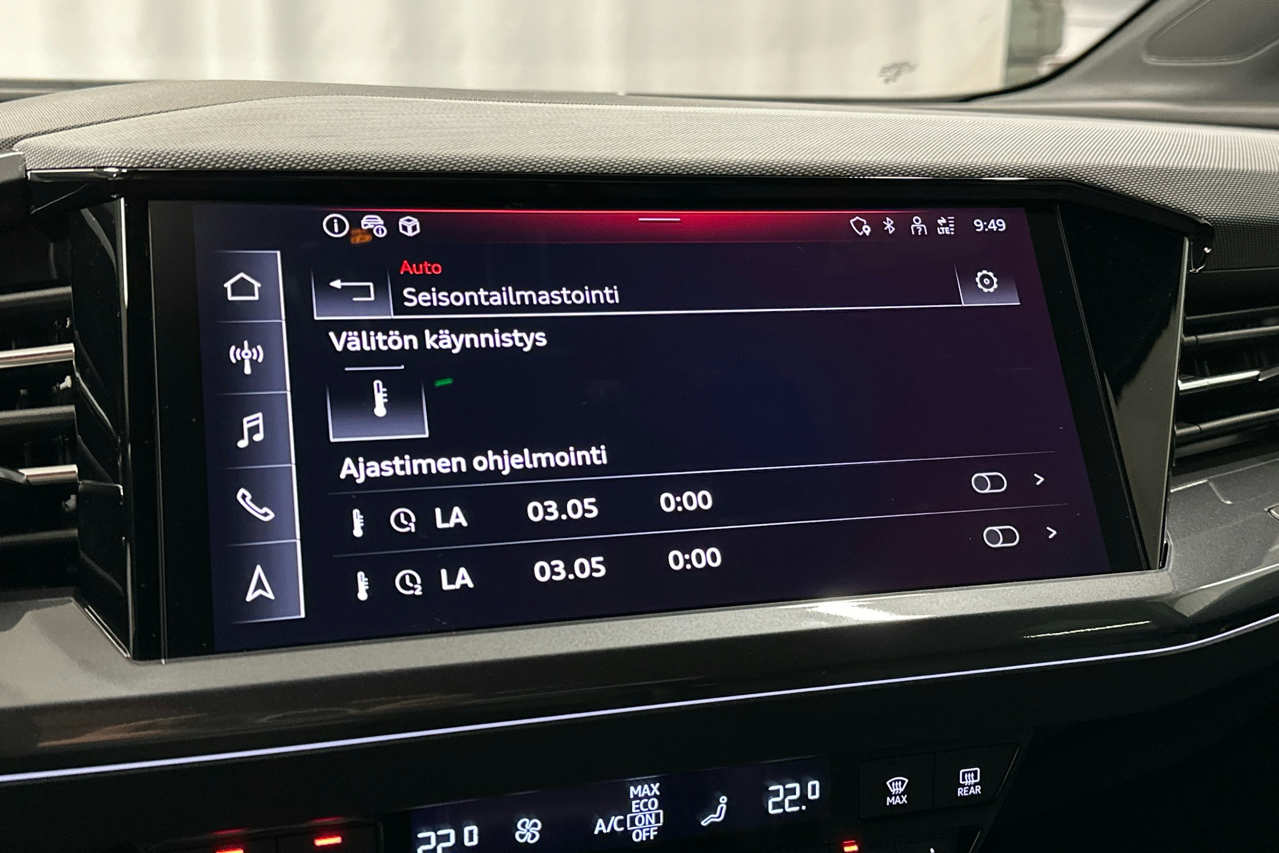 musta Audi Q4 e-tron 2024 kuva 15.