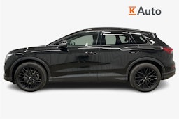 musta Audi Q4 e-tron 2024 kuva 5.