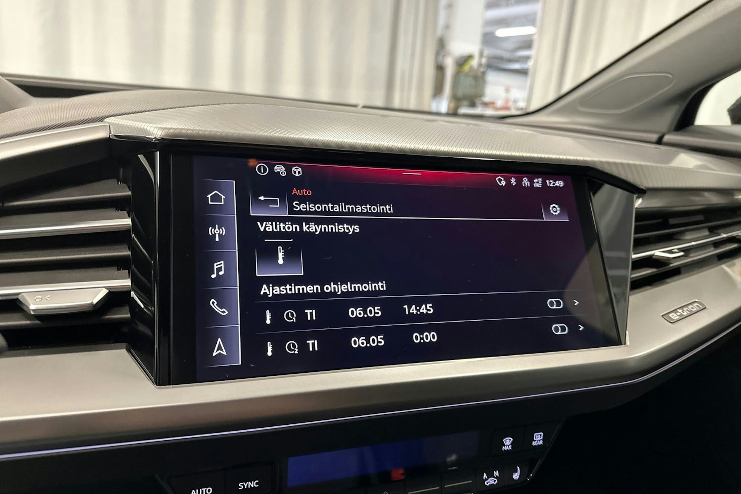 musta Audi Q4 e-tron 2024 kuva 19.