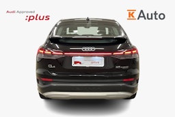musta Audi Q4 e-tron 2024 kuva 3.