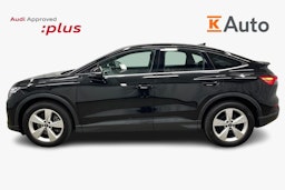 musta Audi Q4 e-tron 2024 kuva 6.