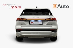 valkoinen Audi Q4 e-tron 2024 kuva 3.