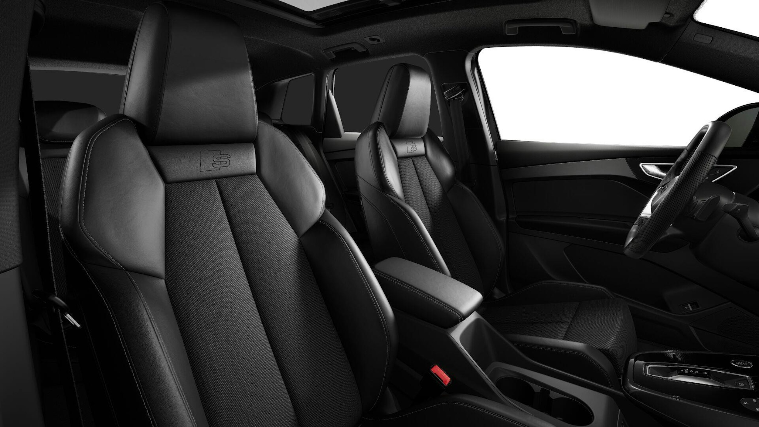 musta Audi Q4 e-tron 2025 kuva 7.