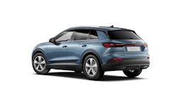 sininen Audi Q4 e-tron 2025 kuva 3.