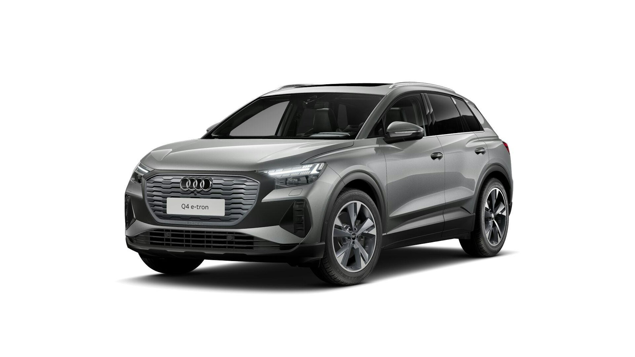 harmaa Audi Q4 e-tron 2025 kuva 1.