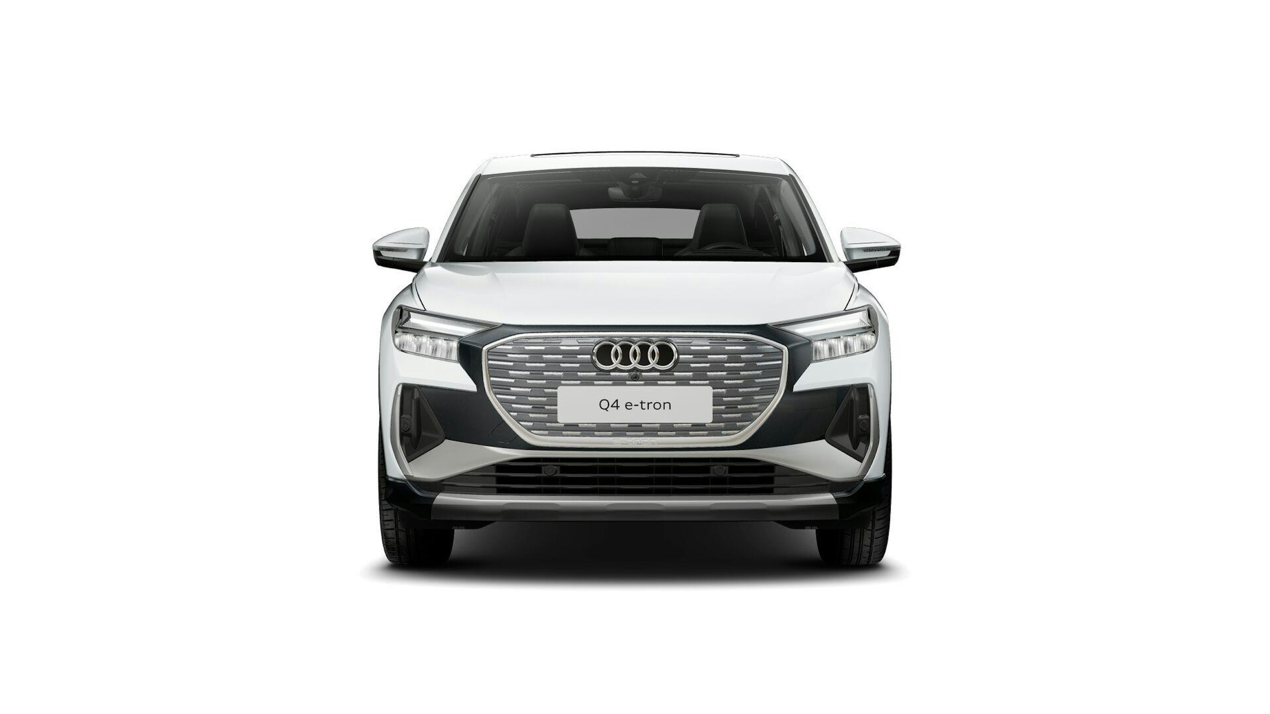 valkoinen Audi Q4 e-tron 2025 kuva 5.