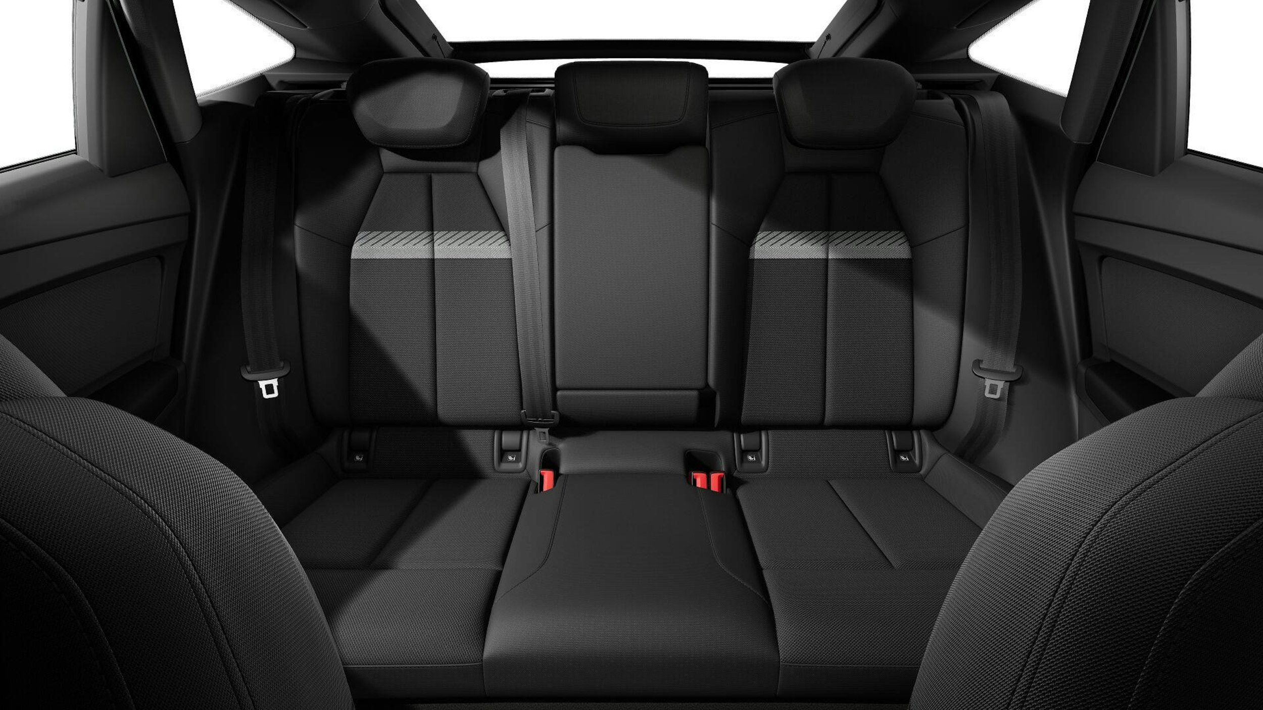 valkoinen Audi Q4 e-tron 2025 kuva 9.