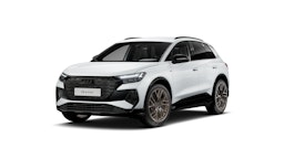 valkoinen Audi Q4 e-tron 2025 kuva 1.
