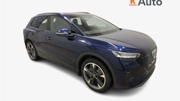 met. sininen Audi Q4 e-tron 2025 kuva 1.