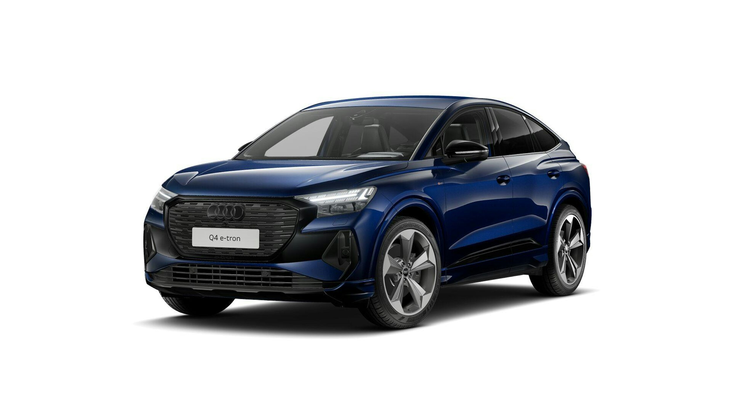 sininen Audi Q4 e-tron 2025 kuva 1.